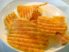 Red Hot Riplets in Bowl