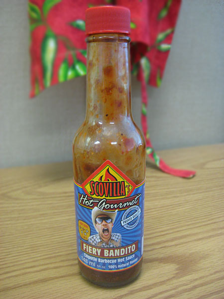 Scovilla's Hot Gourmet Fiery Bandito Chipotle Gourmet Barbecue Sauce