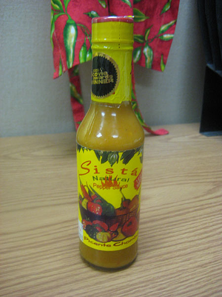 Sista Natural Pepper Sauce (Picante Chombo)