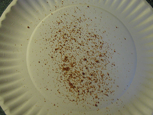 Smokin' Mojo Rib Rub on a plate