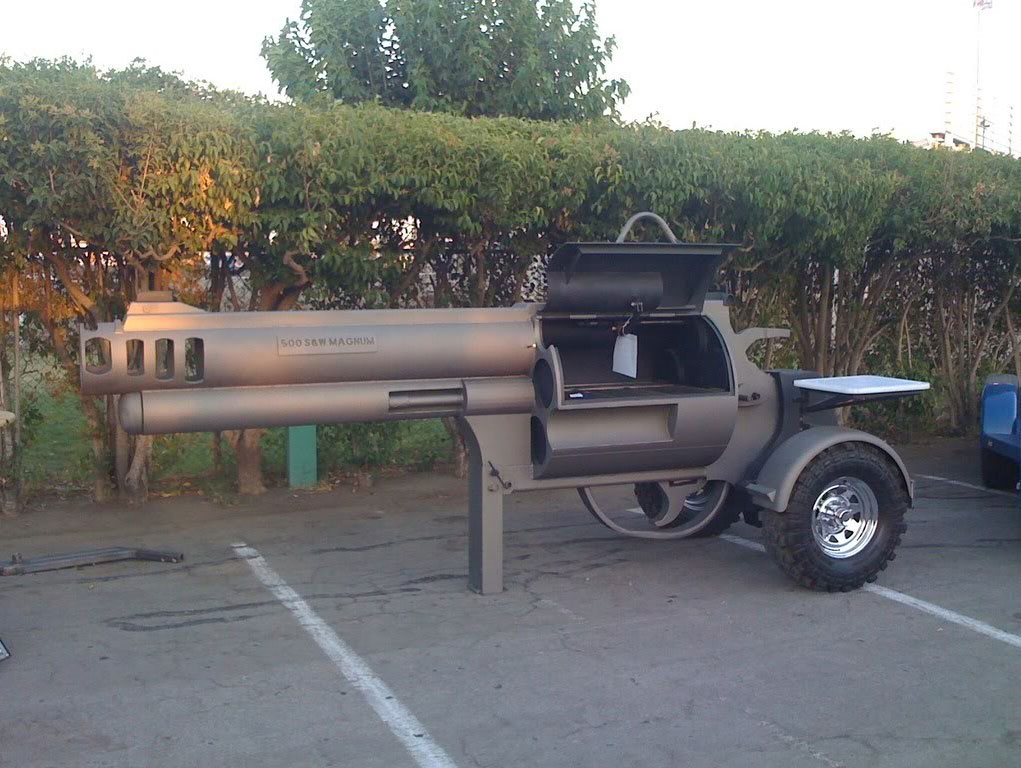 Gun Shaped BBQ Grill