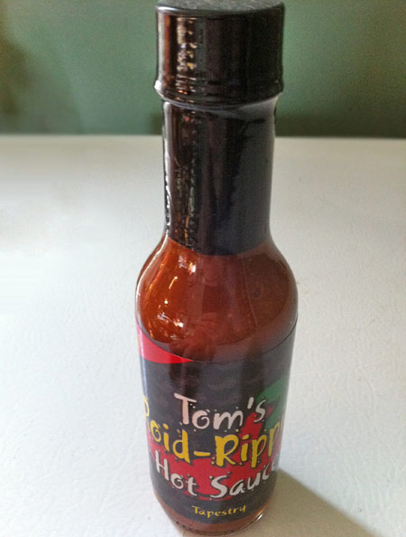 Tom's Roid Rippin' Tapestry Hot Sauce