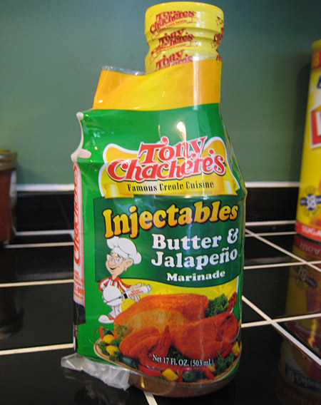 Tony Chachere's Injectables Butter & Jalapeno Marinade Injection