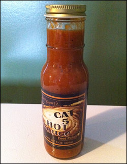 Tony Legner's Cat 5 Hot Sauce Food Polish
