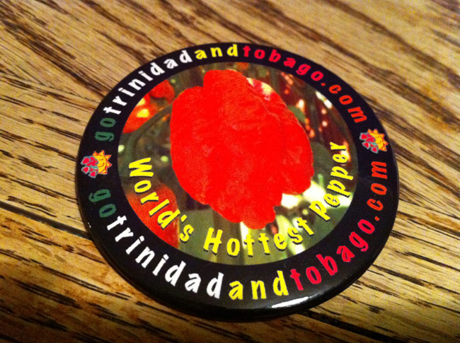 Trinidad and Tobago Uses Hot Pepper For Tourism Promotion on Button