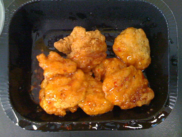 Wendy's Sweet & Spicy Asian Boneless Wings