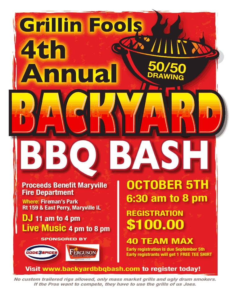 Grillin' Fools 4th Annual Backyard BBQ Bash
