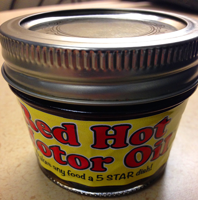 Review Red Hot Motor Oil Scott Roberts Hot Sauce, BBQ and Spicy Food Blog