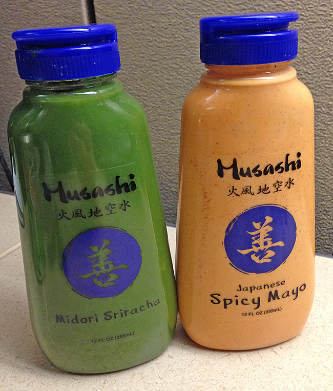 Musashi Midori Green Sriracha and Spicy Mayo Sauces Review