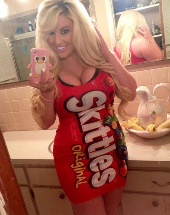 Skittles Girl Costume - Favorite Candies