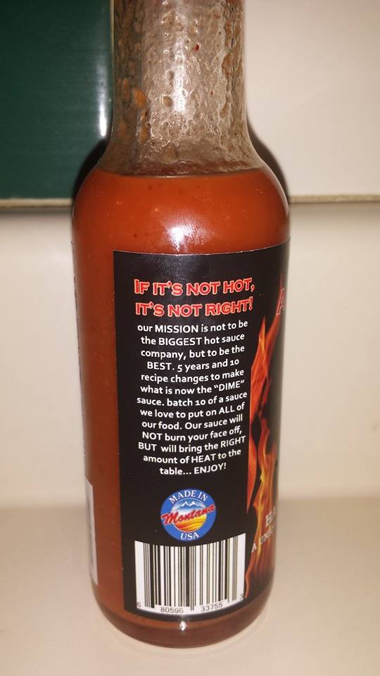 Arthur Wayne Haba Haba Dime Hot Sauce Review